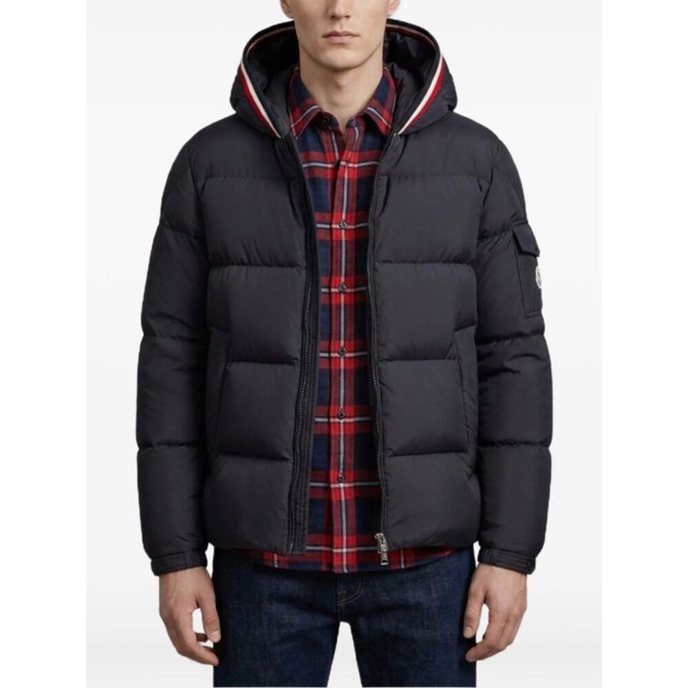 Moncler Blue Jackets - Padded & Down Jackets Men